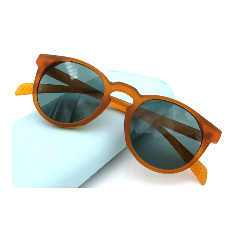 7 Plastic TR PC Round Unisex Classic Casual Sunglasses 490803
