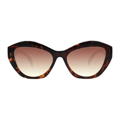 Retro Cateye Women Plastik Linèt solèy 490704
